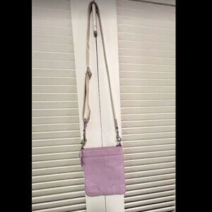 Coach leather small crossbody